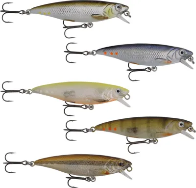 Produktbild von Savage Gear Twitch Minnow - Twitchbait Wobbler, Farbe:Minnow, Länge/Gewicht/Laufverhalten/Tauchtiefe:6.6cm / 5g / suspending / 0.5m