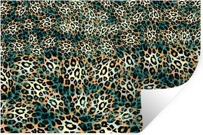 Produktbild von MuchoWow® Wandtattoo Wandsticker Wandaufkleber Leopardenmuster - Design - Tiere 30x20 cm Selbstklebend und Repositionierbar - Wierderverwendbar - Selbstklebend
