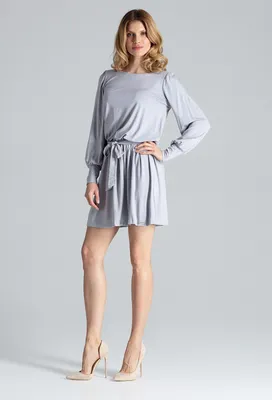 Produktbild von Figl Minikleid für Frauen Lashang grau L/XL
