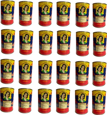 Produktbild von Geschälte Tomaten Pomidori Pelati Interi 400g - La Carmela x24 Stück, Packung