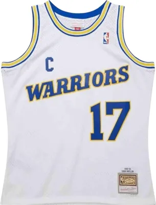 Produktbild von Trikot Mitchell & Ness JY10740-GSWWHIT für Unisex