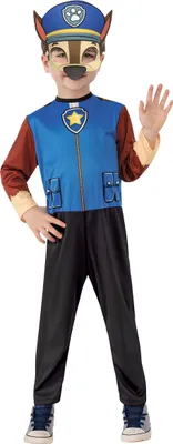 Immagine prodotto di Costume da Paw Patrol per bambini Chase Paw Patrol blu-marrone - 104/116 (5-6 anni)