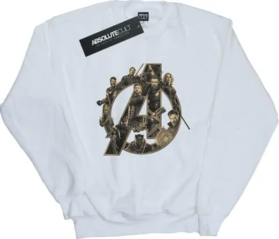 Produktbild von Avengers Infinity War - Sweatshirt für Herren BI1614 (3XL) (Weiß)