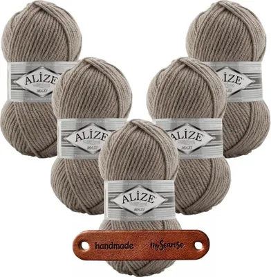 Produktbild von 5 x ALIZE Superlana Maxi 283 mit Label