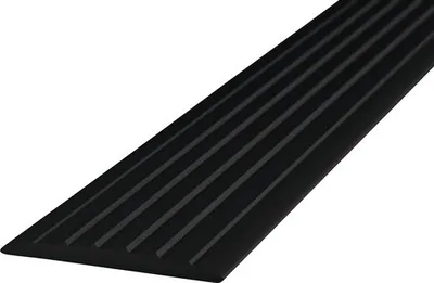 Produktbild von Prinz Übergangsprofil Weich-PVC schwarz selbstklebend 35 x 1000 mm