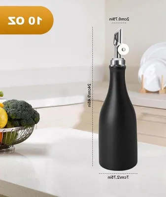 Produktbild von Keramische Öldispenser 300ml schwarz