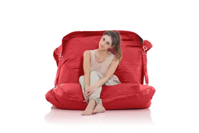 Produktbild von Smoothy Sitzsack XXL 450 L Riesensitzsack Indoor & Outdoor Bean Bag Bodenkissen für Kinder & Erwachsene, waschbar, 185x145 cm, Nylon