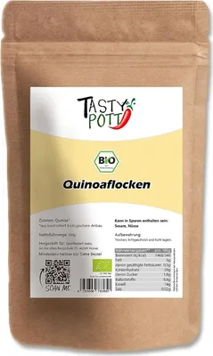 Produktbild von Tasty Pott Quinoa Flocken - im Beutel - 2000g