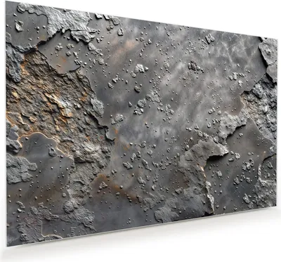 Produktbild von Glasbild 60x40cm in XXL für Wohnzimmer, Schlafzimmer Motiv Verwitterte Oberfläche