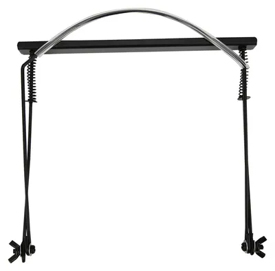 Image de Support pour harmonica 24 trous, fixation réglable pour le cou, accessoires pour instruments à vent, noir