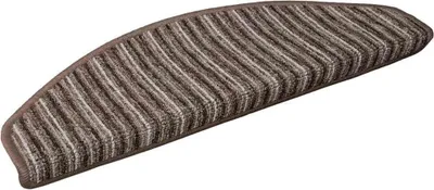 Obrázok produktu pre Samolepiace schodové rohože 15 pcs Hnedá 65 x 21 x 4 cm