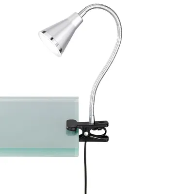 Zdjęcie produktu dla Lampka zaciskowa LED ARRAS w kolorze tytanowym