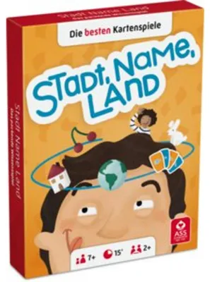 Produktbild von ASS Spiele - Stadt, Name, Land