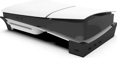 Zdjęcie produktu dla Ipega, koncentrator USB do PlayStation 5 Slim/5 Pro z mocowaniem poziomym, czarny