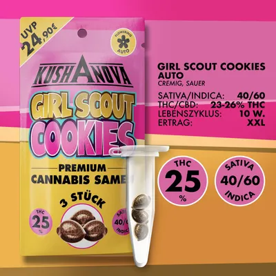 Produktbild von Kushanova Saatgut Set - Girl Scout Cookies
