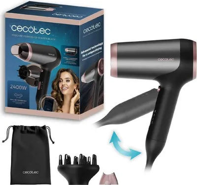 Produktbild von Cecotec IoniCare Power&Go, Schwarz, Einfarbig, 2400 W