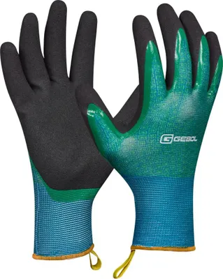 Produktbild von Gebol Laurus Gartenhandschuhe, Größe 11/XXL, Touchscreen-fähig, aus recyceltem PET, doppelt beschichtet