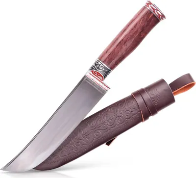 Produktbild von Usbekischer Messer – Pchak, 30 cm Hülsenstahl Kochmesser Handarbeit Küchenmesser
