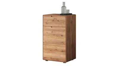Produktbild von Kommode Anrichte 51 cm Massiv Wildeiche - LUCAS - Die Möbelfundgrube