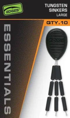 Produktbild von Fox Edges Tungsten Sinkers Large - 10 Angelgewichte