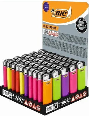 Obrázek produktu pro Bic - BIC Maxi elektronický zapalovač, stojan po 50 kusech