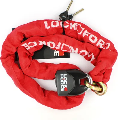 Zdjęcie produktu dla Zabezpieczenie antykradzieżowe LOCKFORCE, łańcuch pancerny, zamek BOA, 150 cm, 10 mm, uniwersalny