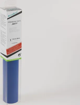 Produktbild von craftcut M34 Plotterfolie matt ULTRAMARINE 30,5 x 300 cm