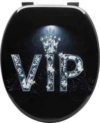 Zdjęcie produktu dla Happyment Antybakteryjne deski sedesowe VIP - Uniwersalne - Miękkie zamknięcie - Deska sedesowa