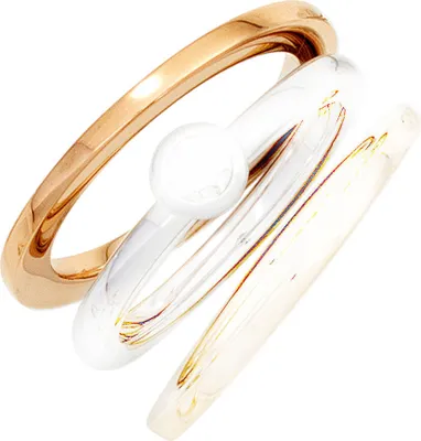 Produktbild von Dünner Ring Damenring aus 585 Gold Rotgold glatt schlicht Damen Goldring Innenumfang 54mm  Ø17.2mm