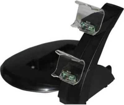Produktbild von LS LED Charger Dual Ladestation Dock Ladegerät für Playstation 3 Controller