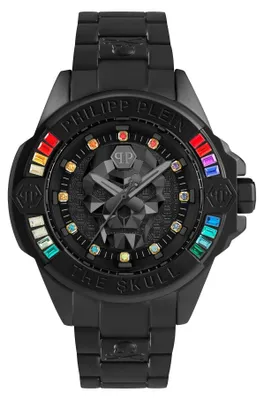 Produktbild von Philipp Plein Uni Uhr The $kull Genderless Rainbow