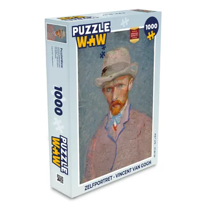 Obrázek produktu pro MuchoWow® Puzzle 1000 dílků Autoportrét - Vincent van Gogh - Hračky - Pro malé i velké - Hry - Skládačky