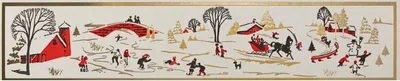 Immagine prodotto di ARCHIVIST Winter Snowscape - Scatola Decorativa con Fiammiferi Lunghi (45 pz)