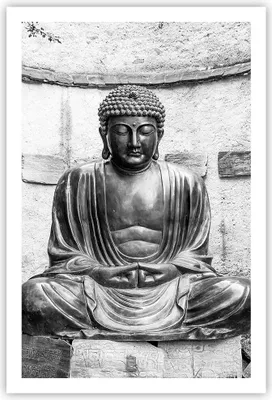 Produktbild von Poster - Poster ohne Rahmen - Japanisch Buddha Statue - 61x91,5 cm - Wand Bild - Wanddeko - Wandbilder - Kunstposter - Wandposter - Bilder - Kunstdruck - Wanddekoration - Wandbild - P2XPA61x91-4329