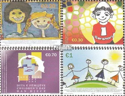 Produktbild von Briefmarken Kosovo 2007 Mi 70-73 (kompl.Ausg.) gestempelt Tag des Kindes