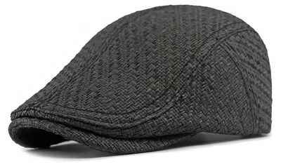 Immagine prodotto di Cappello estivo Barett Stroh, traspirante, regolabile, nero, taglia 55-59 cm