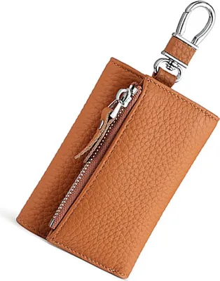 Produktbild von INF Multifunktionale Lederbrieftasche / Schlüsselanhänger Braun