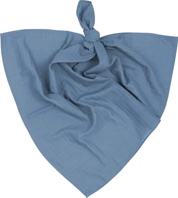 Produktbild von Musselin Mullwindeln -Navy Blue JUKKI Spucktücher 100% Baumwolle