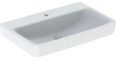 Immagine prodotto di Geberit Renova Plan, lavabo, 75x48 cm, 1 trou pour robinet, sans trop-plein, 501691, 501.691.00.1, 501.691.00.1