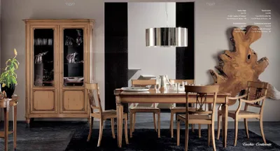 Produktbild von Esszimmer Möbel Holz Stuhl Stühle Sessel Möbel Lehnstuhl Holz Polster Klassische