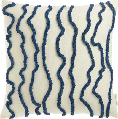 Immagine prodotto di Tom Tailor copricuscino decorativo senza imbottitura Wavy Colore blu Dimensioni 45x45