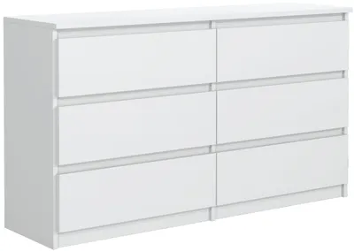 Obrázek produktu pro raumhirsch Moderní komoda, 100 cm, s 6 zásuvkami a velkým úložným prostorem