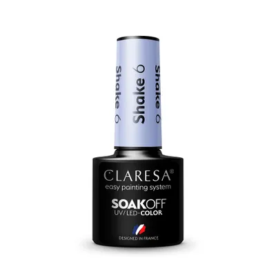 Image de Claresa Vernis à ongles gel hybride UV/LED, 6.5g - Vernis à ongles longue durée, nourrissant et brillant en 30 couleurs tendance