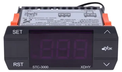 Digitaler Temperaturregler STC-3000, 110-220V, 30A, mit Sensor