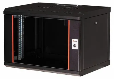 Produktbild von Equip 19" Netzwerkschrank Glastür PM 600x450mm 7HE schwarz