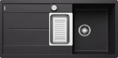 Produktbild von BLANCO METRA 6 S-F SILGRANIT schwarz