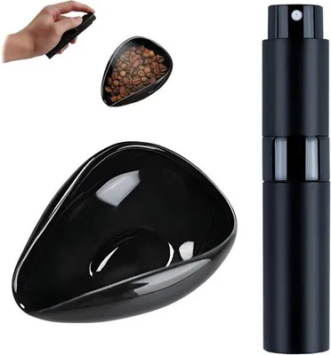 Obrázek produktu pro Plně automatický kávovar v černé barvě s mlýnkem na kávu a skleněnou nádobou