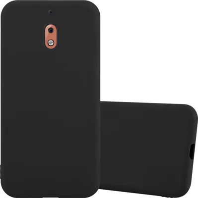 Produktbild von Cadorabo Hülle für Nokia 2.1 Schutzhülle in Schwarz Handyhülle TPU Silikon Etui Case Cover