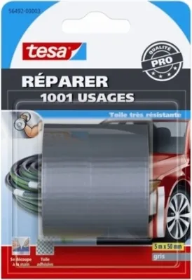 Obrázek produktu pro Tesa Taśma naprawcza szara 5 m x 50 mm, 1 sztuka (PRODUKT Z NIEMIEC)