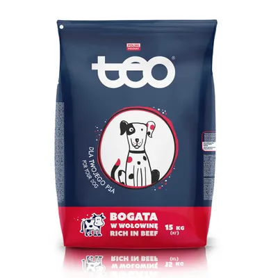 Immagine prodotto di Teo Cibo secco per cani al manzo 15Kg